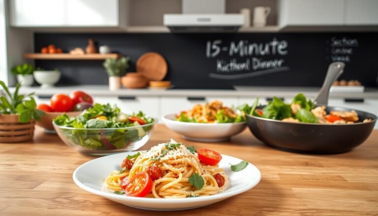15-Minute Dinner Ideas for Busy Weeknights