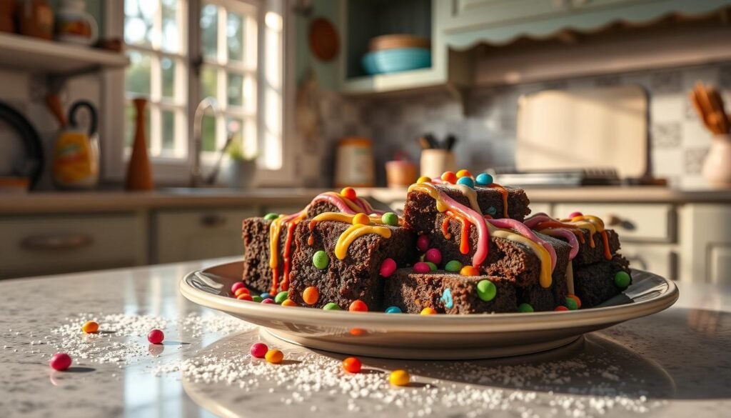 Homemade Cosmic Brownies 90s dessert recreation Homemade Cosmic Brownies 90s dessert recreation