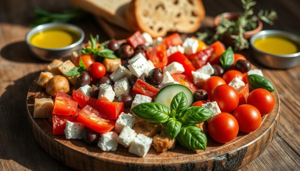 Mediterranean no-cook meals summer antipasto Mediterranean no-cook meals summer antipasto