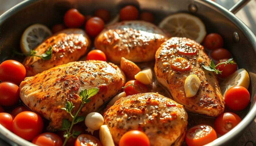 One-Pan Chicken Breast Recipes Mediterranean Style One-Pan Chicken Breast Recipes Mediterranean Style