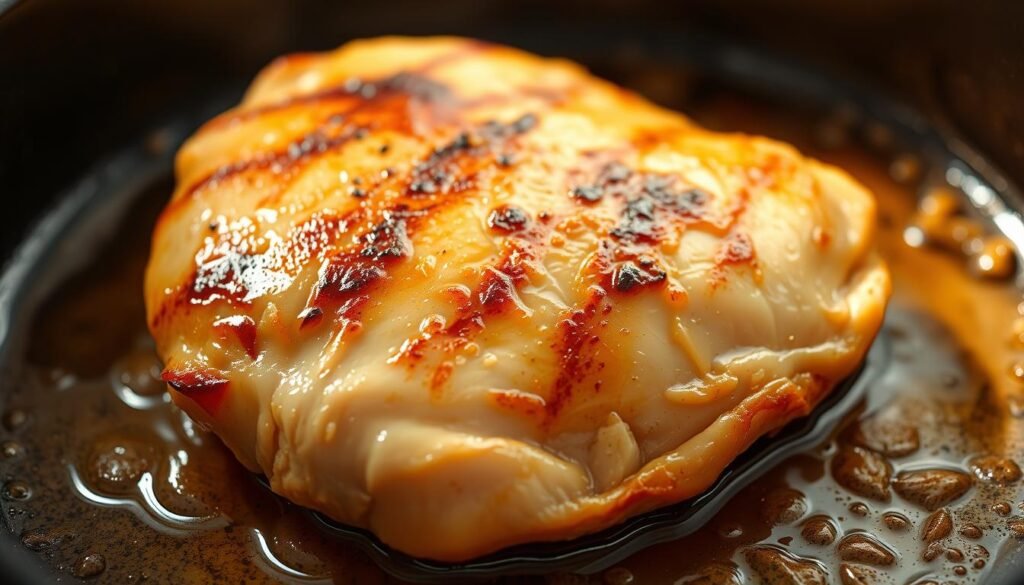 Pan-seared chicken breast cooking technique Pan-seared chicken breast cooking technique