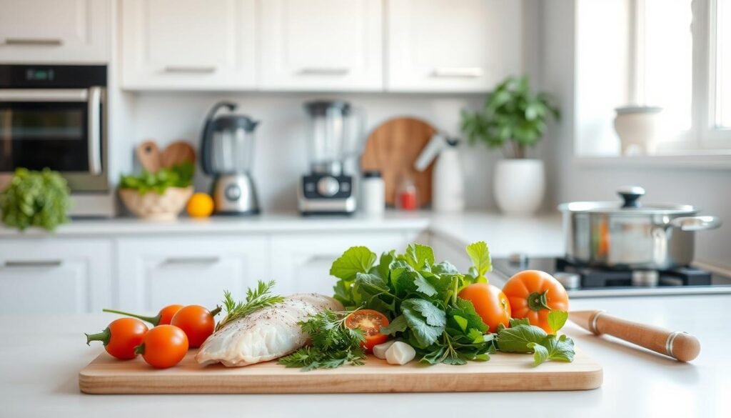 Quick Healthy Dinner Preparation