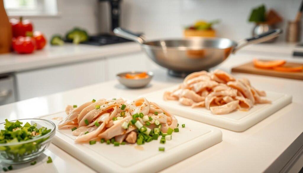 Quick Protein Prep for Stir-Fry Quick Protein Prep for Stir-Fry