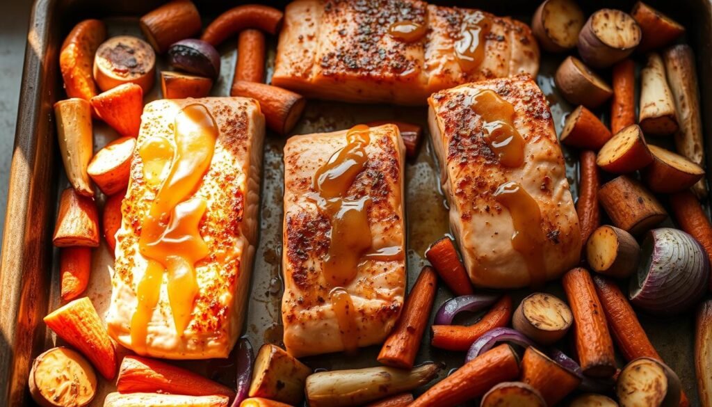 Sheet Pan Salmon Recipe