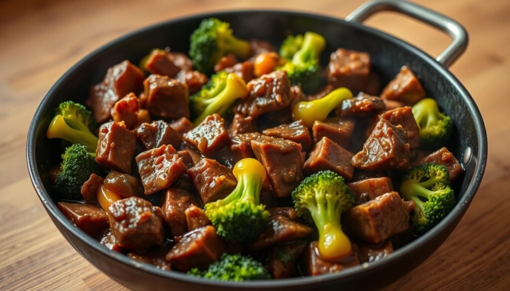 Skillet Beef and Broccoli Stir-Fry