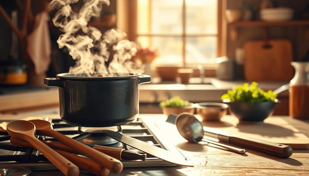 Stew Pot and Kitchen Tools Stew Pot and Kitchen Tools
