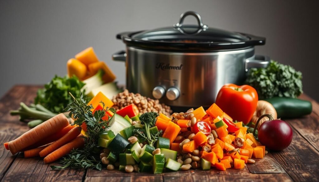 Vegetarian Dump-and-Go Crockpot Dinners Vegetarian Dump-and-Go Crockpot Dinners