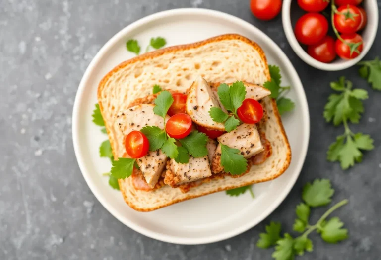 Vegan “Tuna” Melt: The Sandwich That Tricks Your Taste Buds