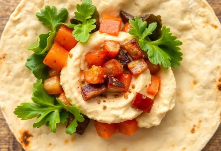 The Hummus & Veggie Wrap: Your New Go-To Lunch (That Won’t Bore You to Tears)