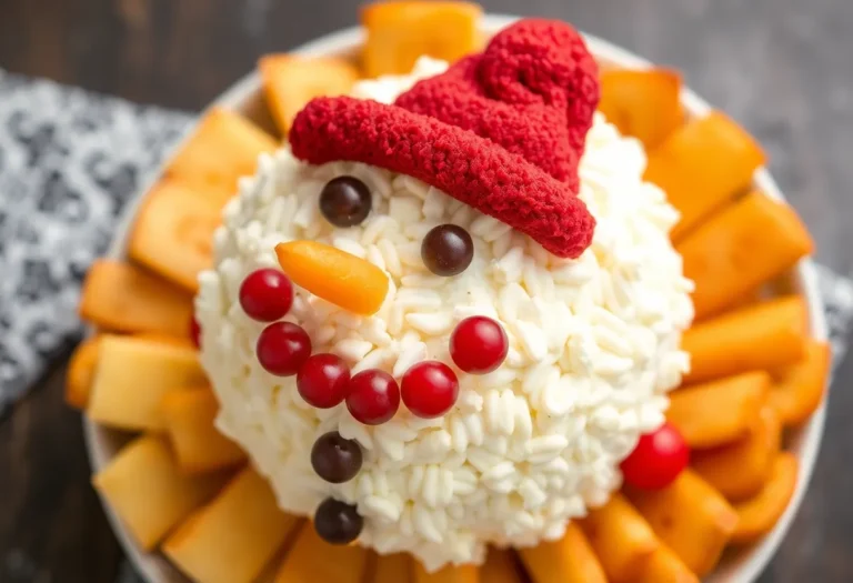 The Snowman Cheese Ball: Your New Holiday Party MVP
