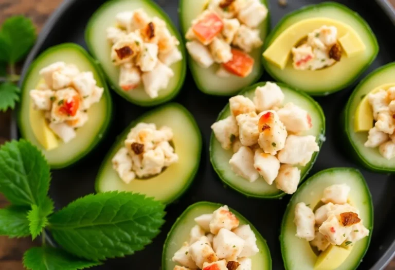 Why Crab Avocado Cucumber Bites Will Steal the Show