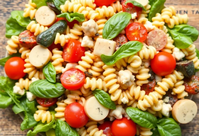 Italian Antipasto Pasta Salad: The Ultimate Crowd-Pleaser