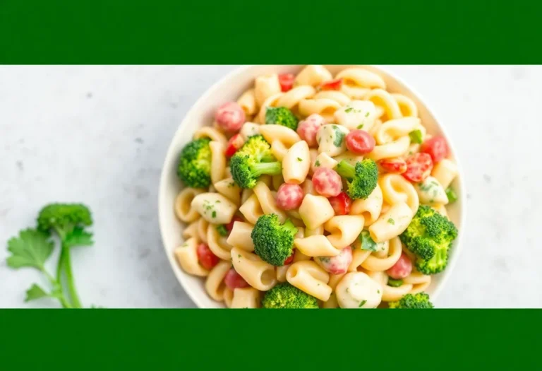 You’re About to Make the Creamiest Broccoli Pasta Salad of Your Life