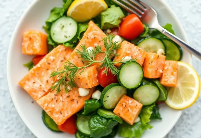 Salmon & Cucumber Dill Salad: The No-Brainer Meal You’ll Actually Want to Eat