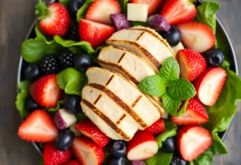 Grilled Chicken Berry Salad: The Unlikely Hero Your Lunch Deserves
