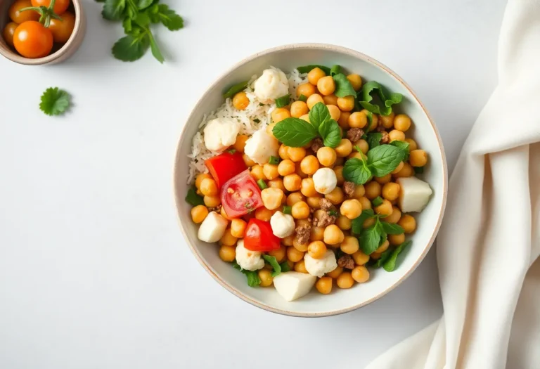Cauliflower & Chickpea Bowl Salad: The Meal You Didn’t Know You Needed