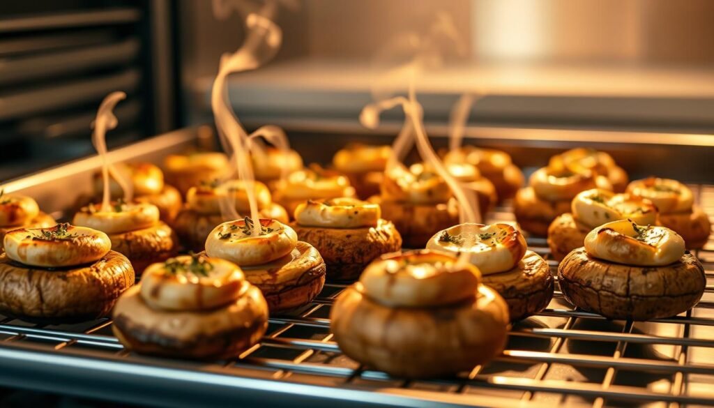 Baked Stuffed Mushrooms Cooking Process Baked Stuffed Mushrooms Cooking Process