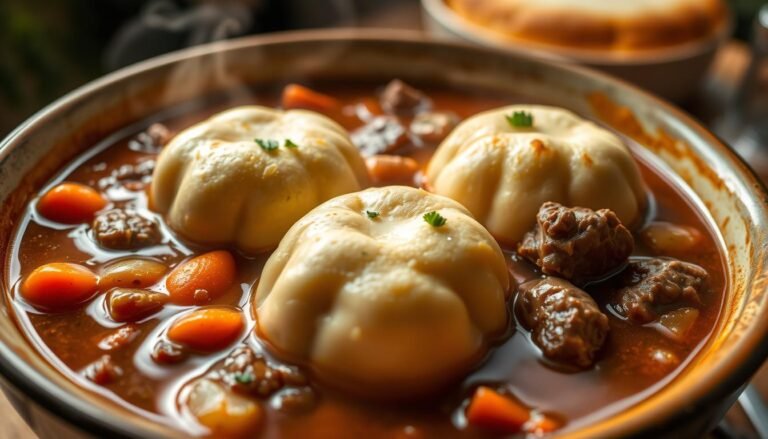 Beef Stew Recipe with Dumplings