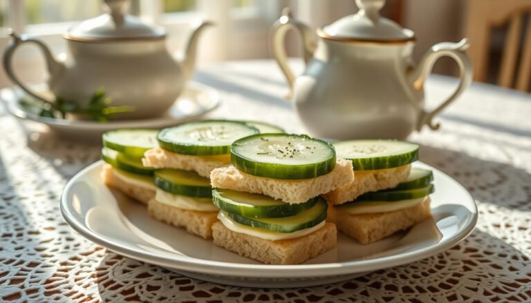Boursin & Cucumber Tea Sandwiches