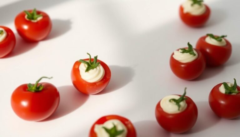 Boursin Stuffed Cherry Tomatoes