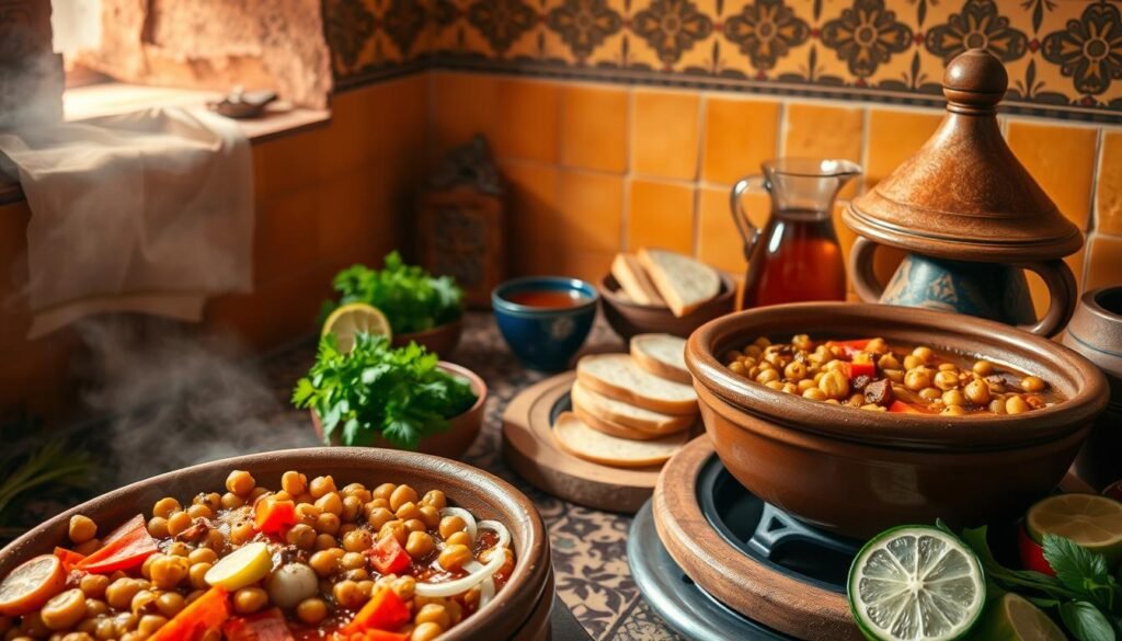 Cooking Moroccan Chickpea Tagine Cooking Moroccan Chickpea Tagine