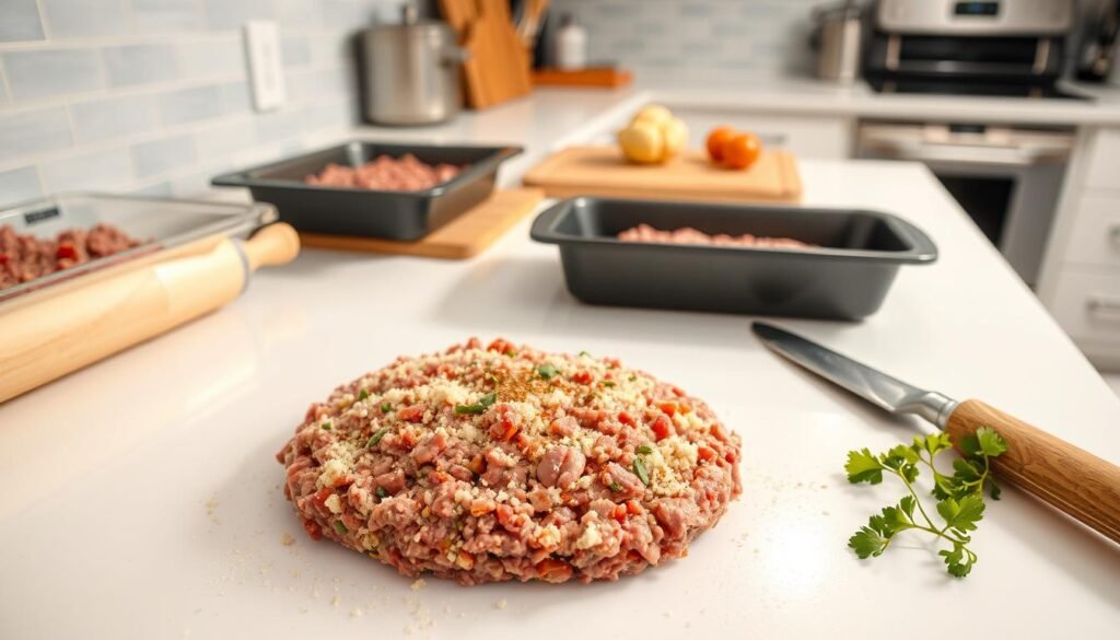 Easy Meatloaf Recipe Preparation Steps