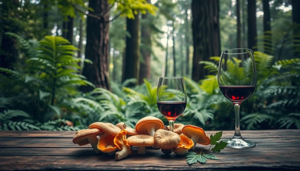 Forest mushrooms wine pairing Forest mushrooms wine pairing