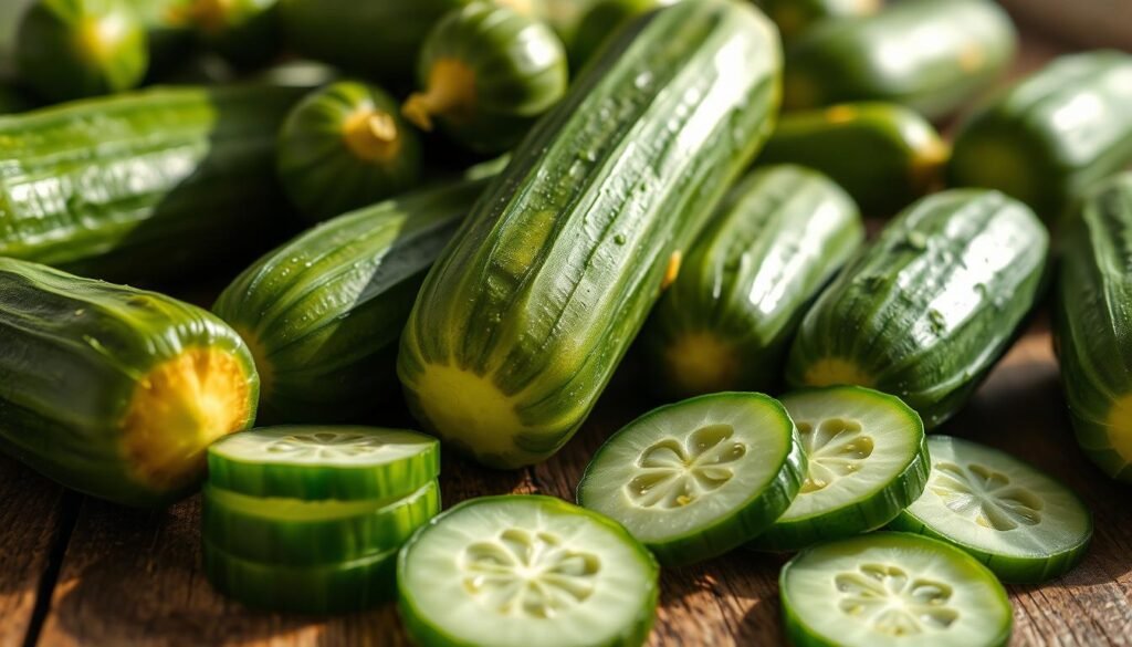 Fresh Cucumber Selection for Tea Sandwiches Fresh Cucumber Selection for Tea Sandwiches