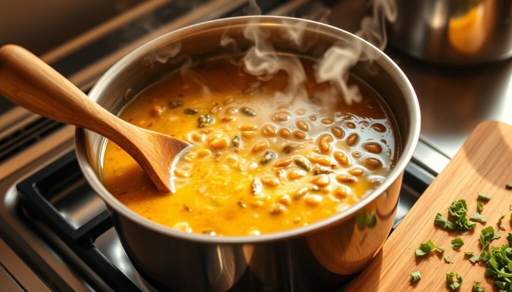 Hearty Lentil Coconut Milk Soup Preparation Hearty Lentil Coconut Milk Soup Preparation