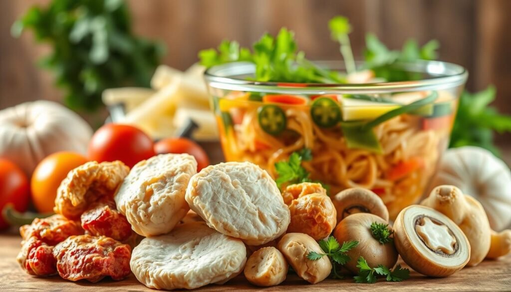 Meat Alternatives for Vegan Chicken Soup Meat Alternatives for Vegan Chicken Soup