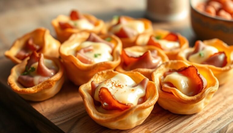 Mini Ham & Cheese Puffs