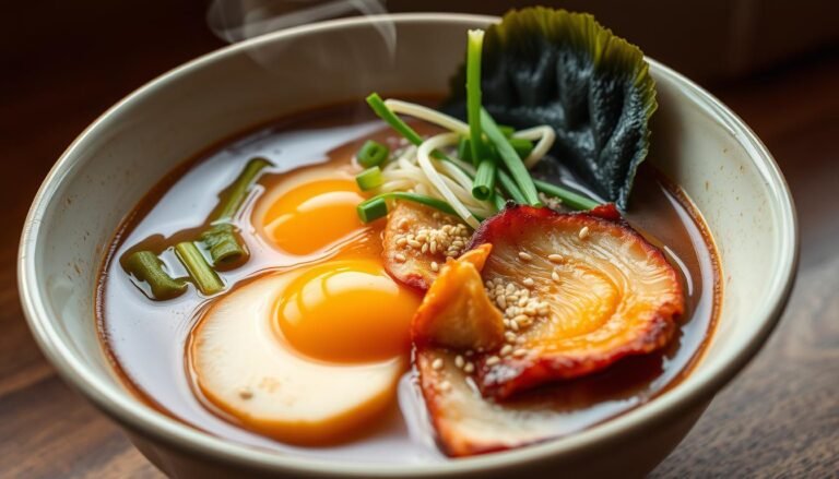 Miso Ramen with Soft Eggs