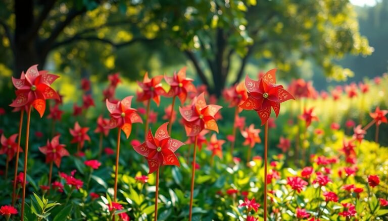 Red & Green Pinwheels