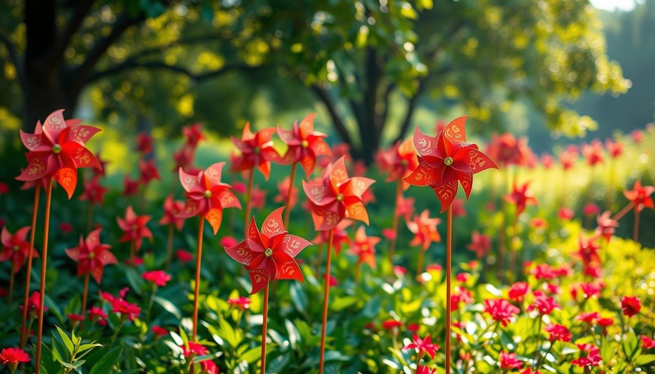 Red & Green Pinwheels
