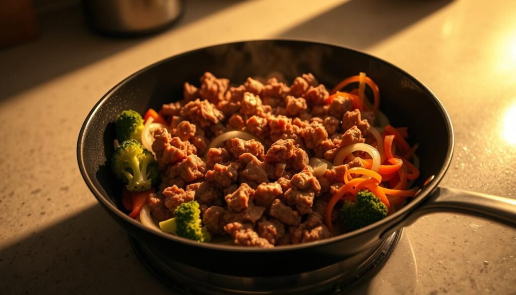Tender Ground Beef Stir-Fry Technique Tender Ground Beef Stir-Fry Technique