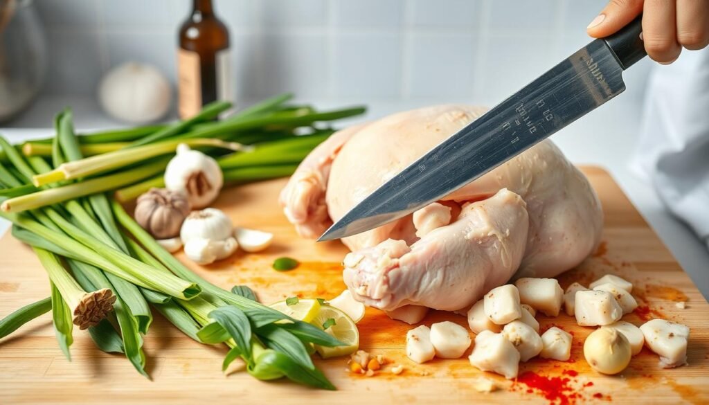 Vietnamese Lemongrass Chicken Preparation Vietnamese Lemongrass Chicken Preparation