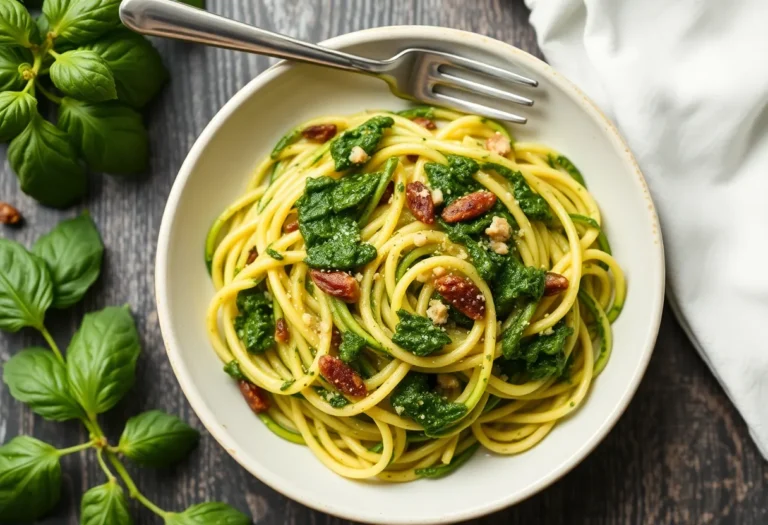 Pesto Zucchini Noodles: The Low-Carb Pasta Swap You’ll Actually Crave