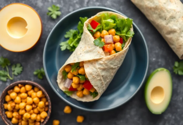 Spicy Chickpea Salad Wrap: The Lunch Upgrade You Didn’t Know You Needed
