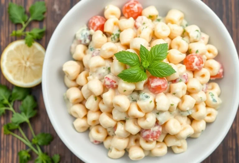 Classic Creamy Macaroni Salad: The Side Dish That Steals the Show