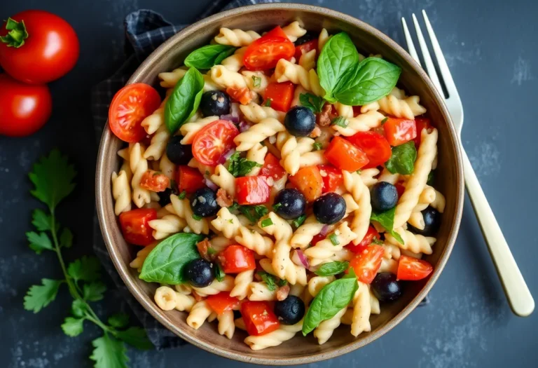 Veggie Lovers’ Rainbow Pasta Salad: The Ultimate Crowd-Pleaser