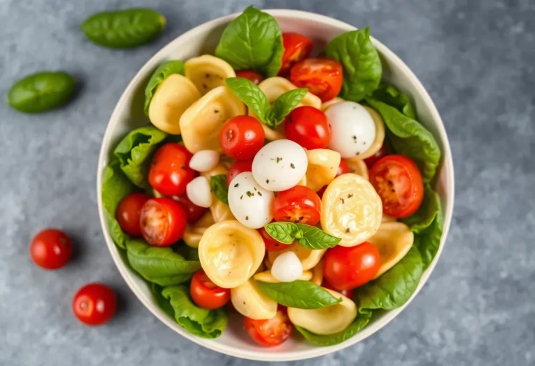 Caprese Cold Tortellini Salad: The No-Cook Hero You Need