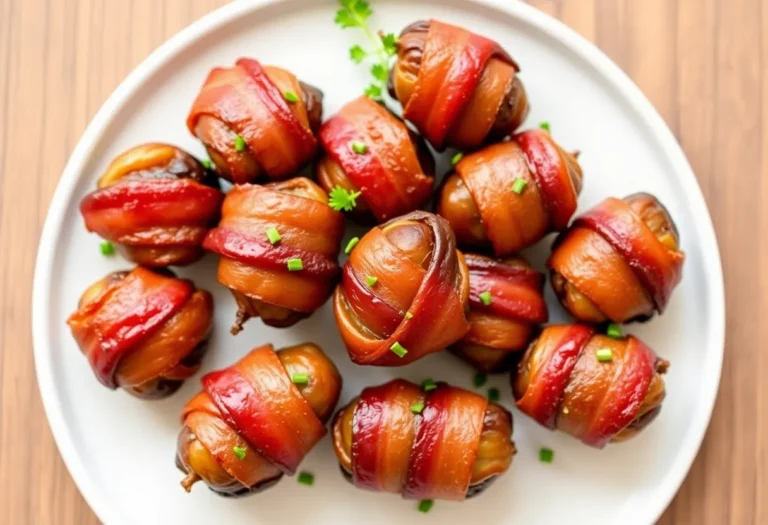 Bacon-Wrapped Dates: The Appetizer That’ll Steal the Show