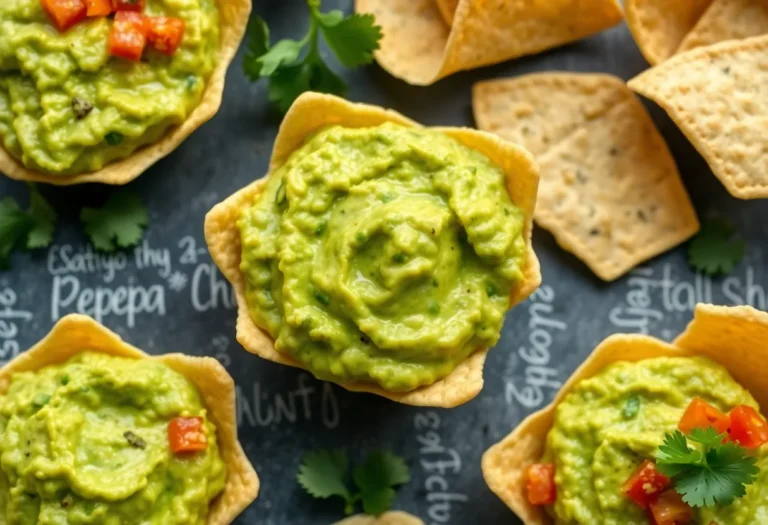 Guacamole and Tortilla Chip Cups Appetizer: The Party Hack You Didn’t Know You Needed