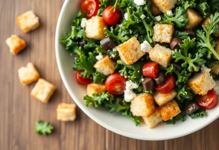 Kale Caesar Salad with Croutons: The Upgrade You Didn’t Know You Needed