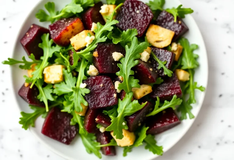 Roasted Beet & Arugula Salad: The Unlikely Hero Your Salad Game Needs