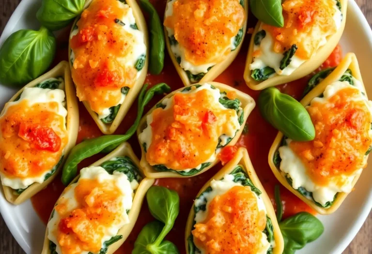Spinach & Ricotta Stuffed Shells: The Comfort Food Upgrade You Deserve