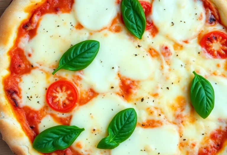 The Margherita Pizza with Fresh Basil: Simplicity That Slaps