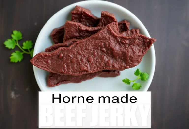 Homemade Beef Jerky Recipe: The Snack That Packs a Punch