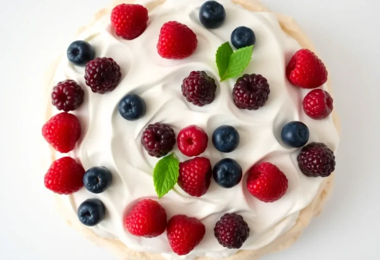The Mixed Berry Pavlova That’ll Make You Look Like a Dessert God