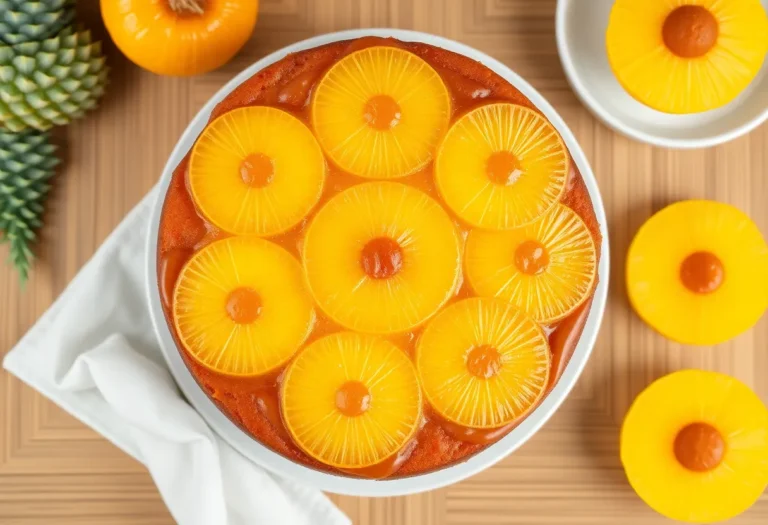Pineapple Upside-Down Cake: The Retro Dessert That Slaps